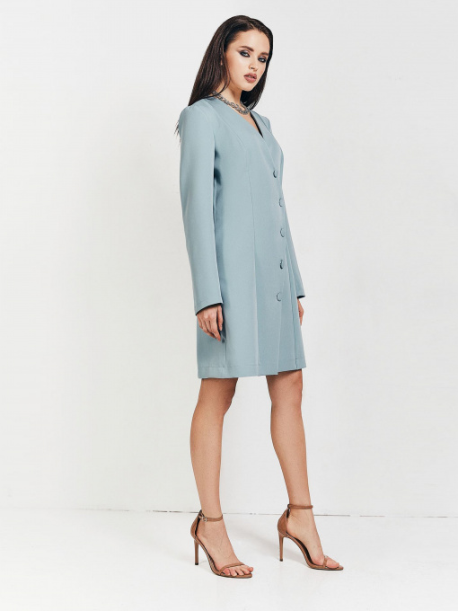 Сукні VOVK модель 010975 блакитно-сірий Фото