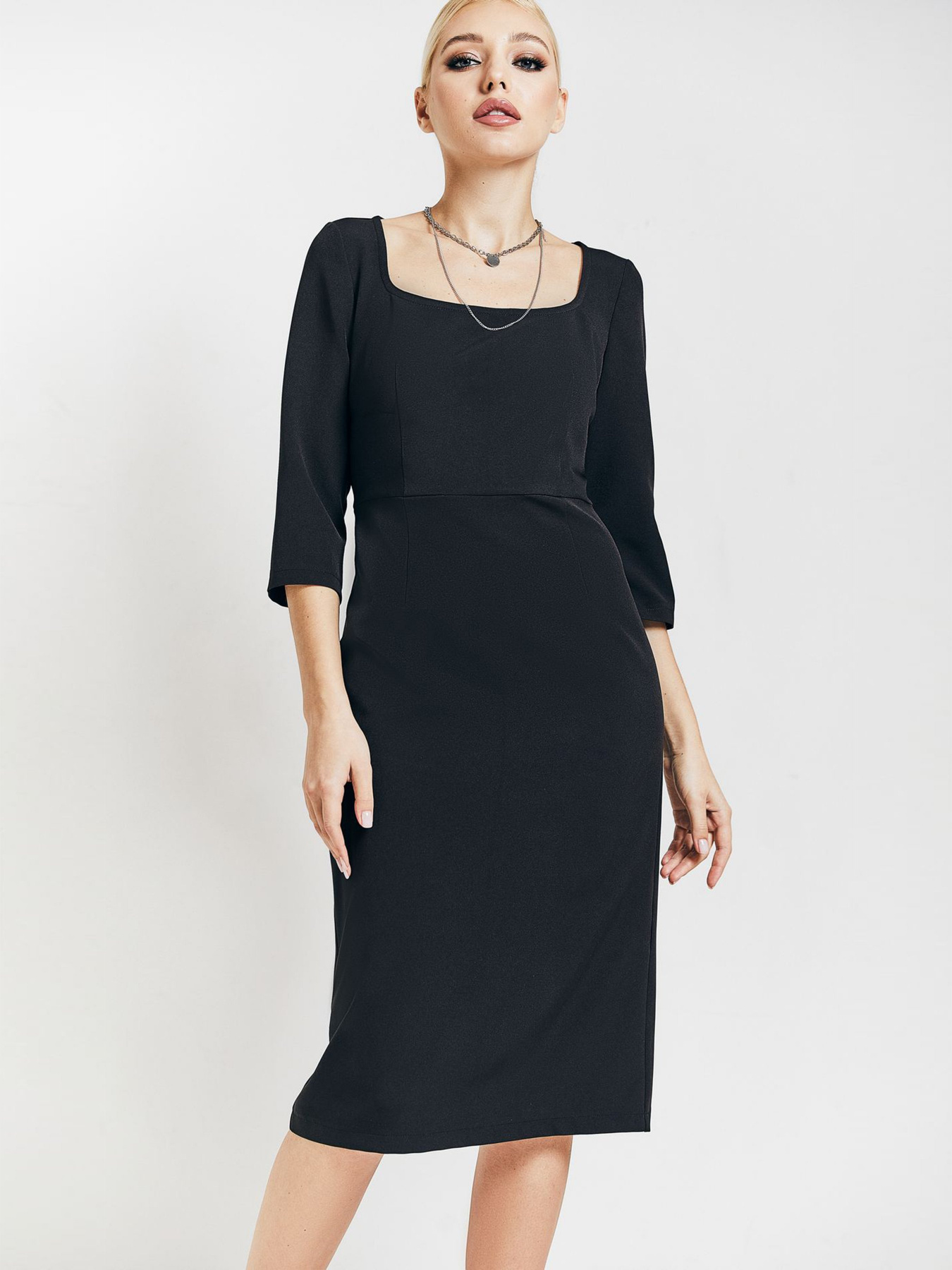 Сукні VOVK модель 010770 чорний Фото