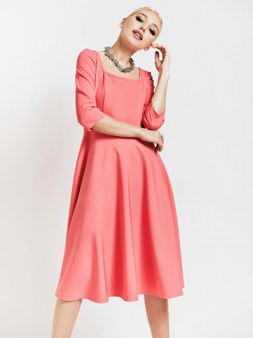 Сукні VOVK модель 010744 кораловий Фото