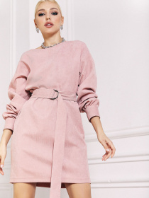 Сукні VOVK модель 010858 Рожевий Фото