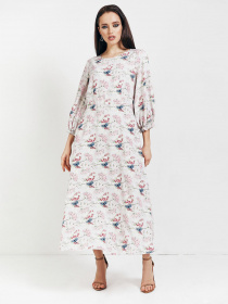 Платья VOVK модель 010928 квіти Фото