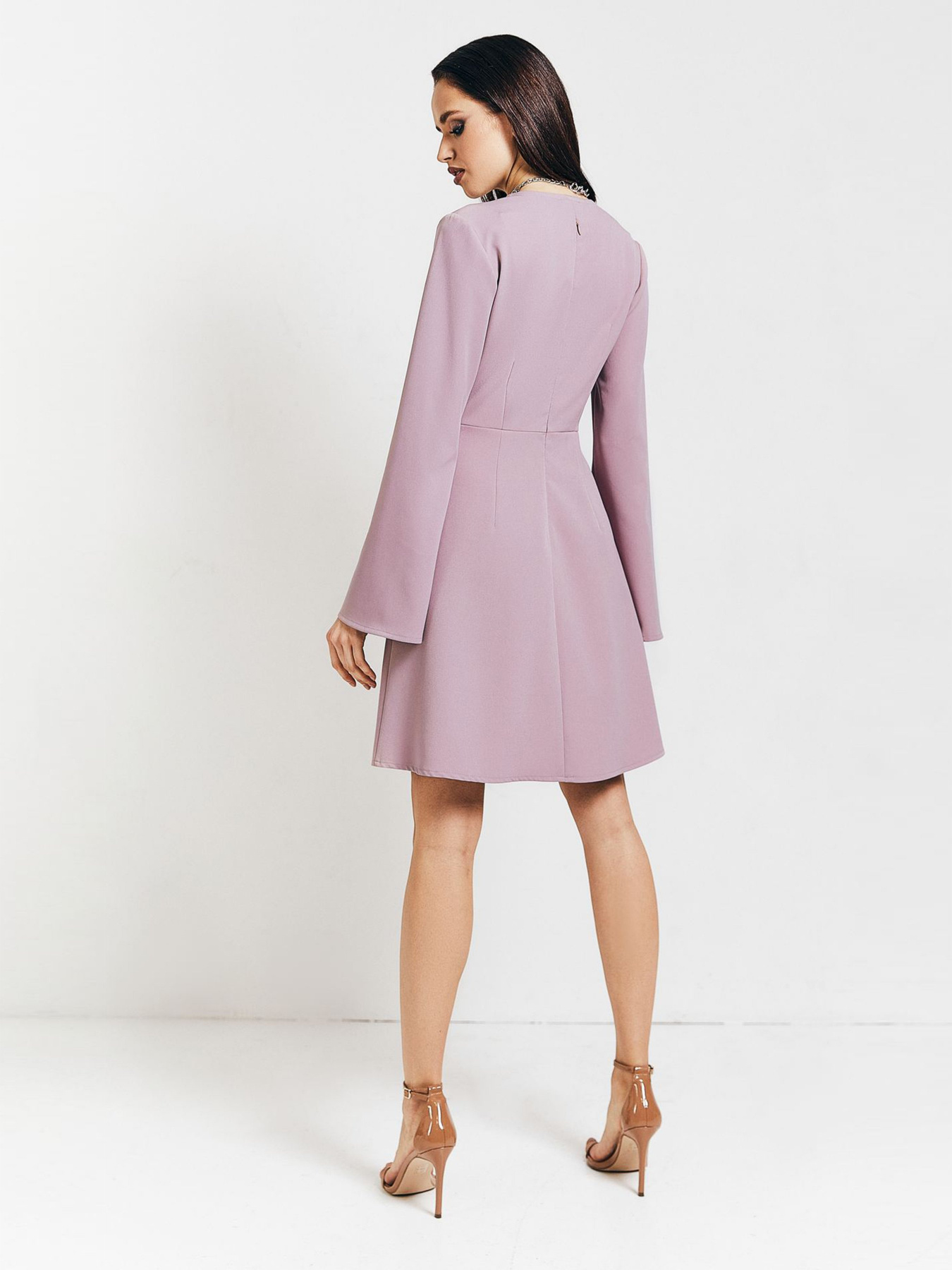 Сукні VOVK модель 010093 фрезовий Фото