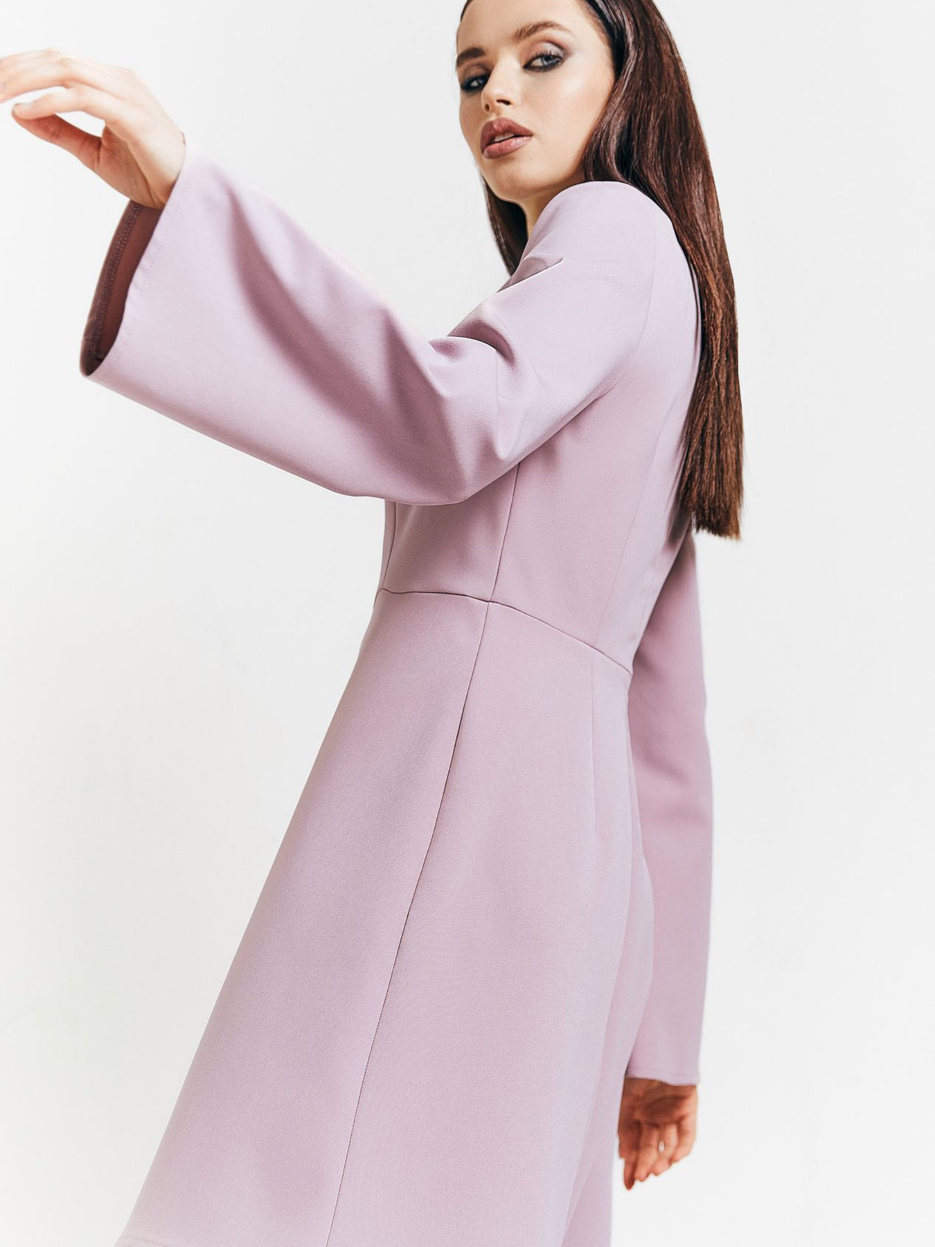 Сукні VOVK модель 010093 фрезовий Фото