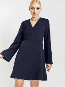 Сукні VOVK модель 010094 темно-синій Сукні VOVK модель 010094 темно-синій Фото