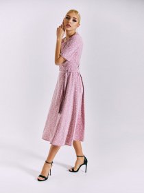 Сукні VOVK модель 010890 фрезовий Фото