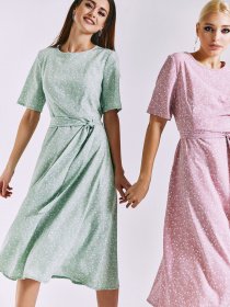 Сукні VOVK модель 010889 трав'яний Фото