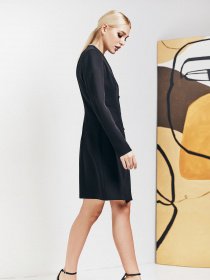 Сукні VOVK модель 010974 чорний Фото