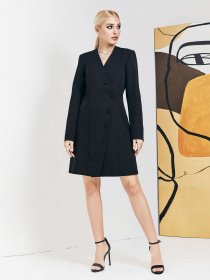 Сукні VOVK модель 010974 чорний Фото