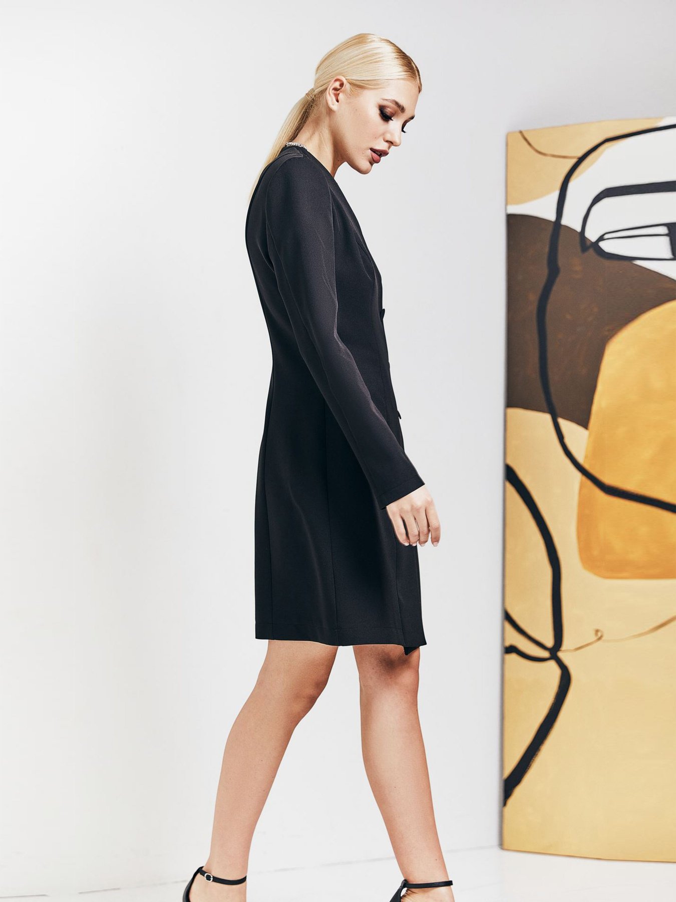 Сукні VOVK модель 010974 чорний Фото