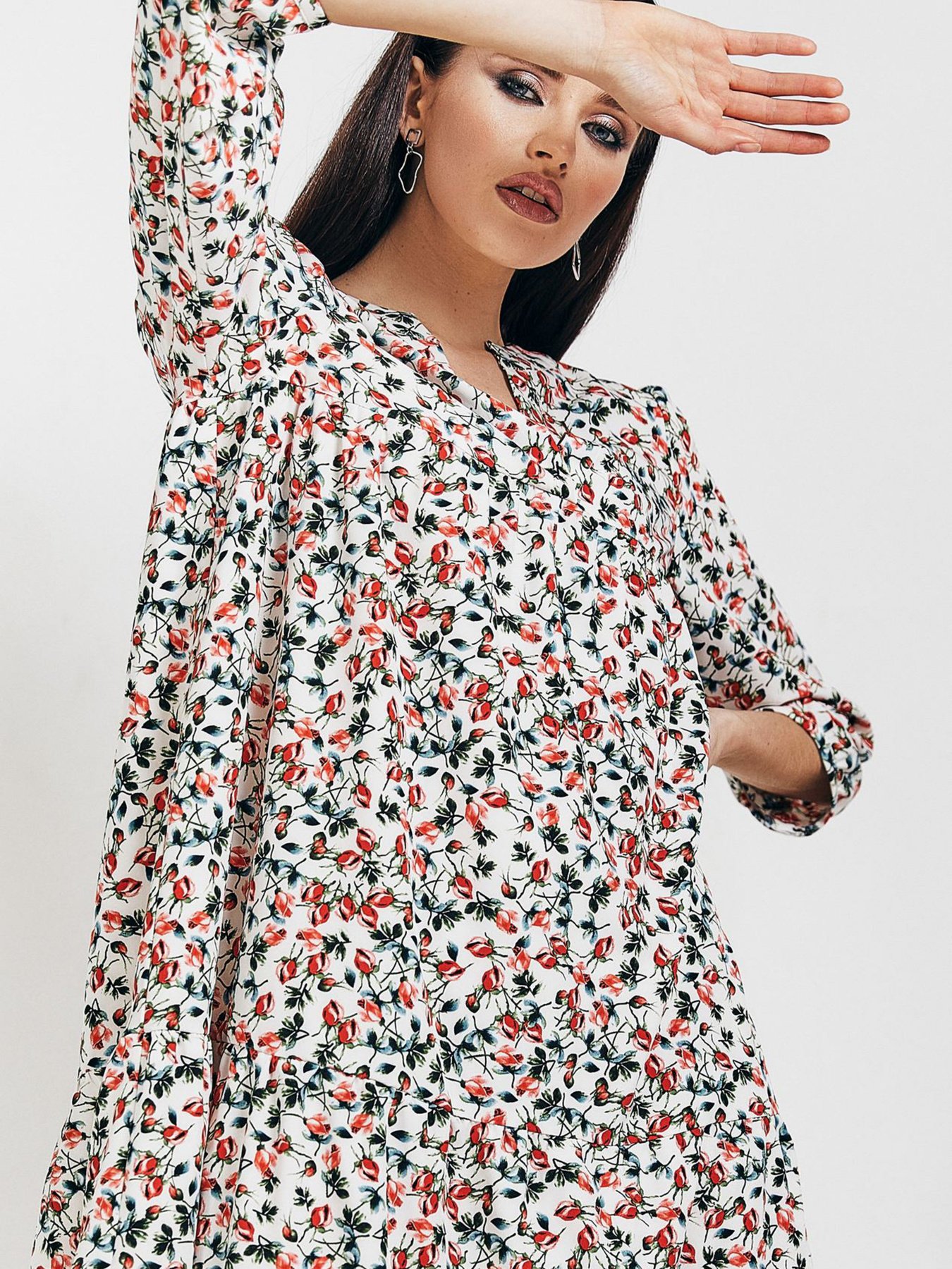 Сукні VOVK модель 010491 квіти Фото