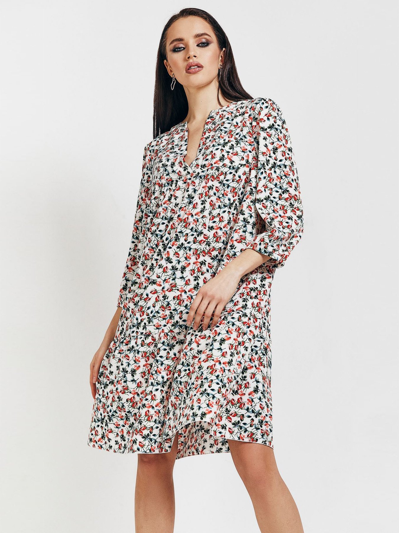 Сукні VOVK модель 010491 квіти Фото