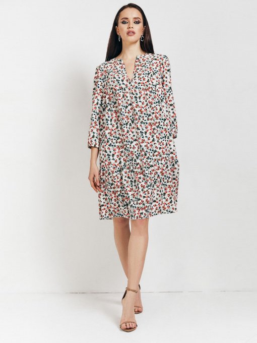 Платья VOVK модель 010491 квіти Фото