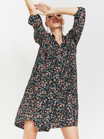 Платья VOVK модель 010492 квіти Фото