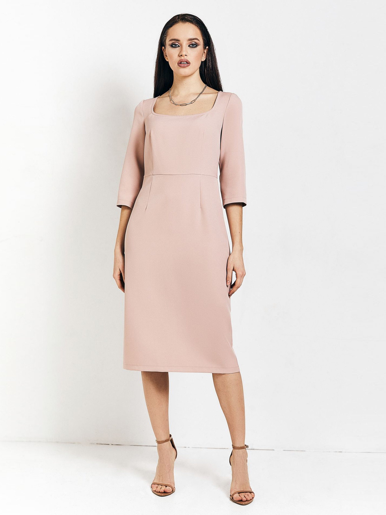 Сукня міді VOVK модель 010769 лате Фото