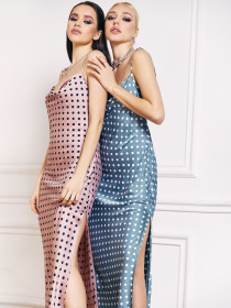 Платья VOVK модель 010910 фрезовий Фото