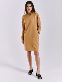 Платья VOVK модель 010754 кемел Фото