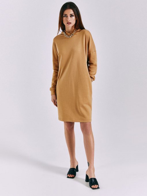 Платья VOVK модель 010754 кемел Фото