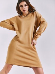 Сукні VOVK модель 010754 кемел Фото