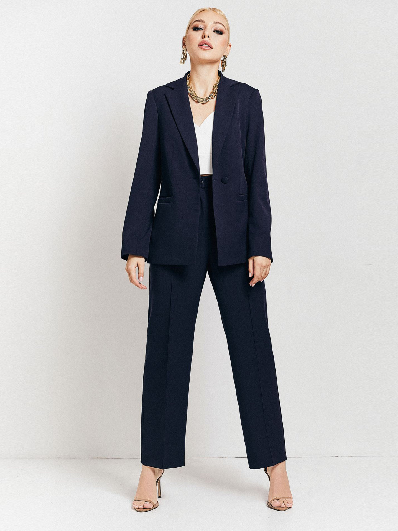 Костюми VOVK модель 010090 темно-синій Фото