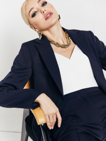 Костюми VOVK модель 010090 темно-синій Фото