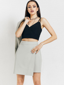 Юбки VOVK модель 010987 шалфей Фото