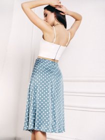 Юбки VOVK модель 010905 блакитно-сірий Фото