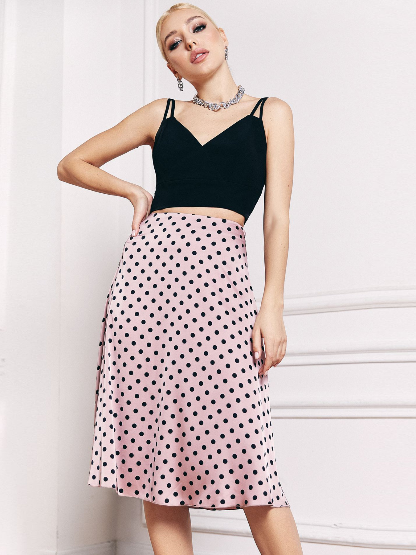 Юбки VOVK модель 010906 фрезовий Фото