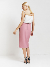 Спідниці VOVK модель 010110 фрезовий Фото