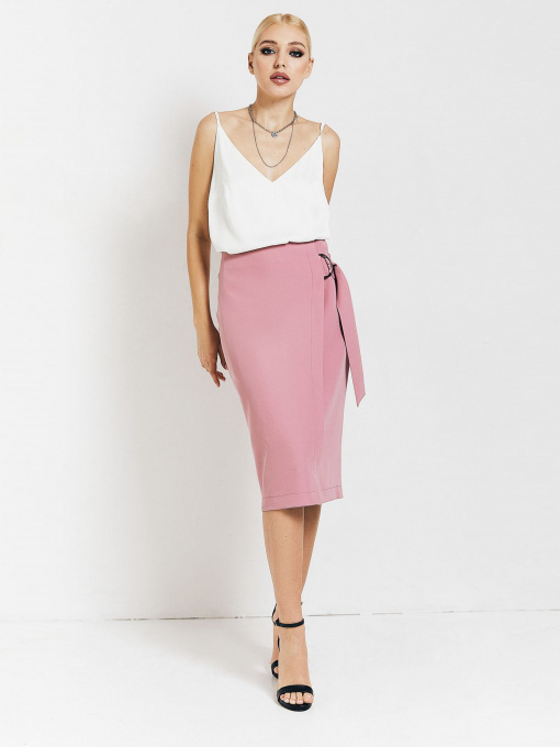 Юбки VOVK модель 010110 фрезовий Фото