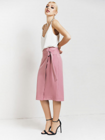 Юбки VOVK модель 010110 фрезовий Фото