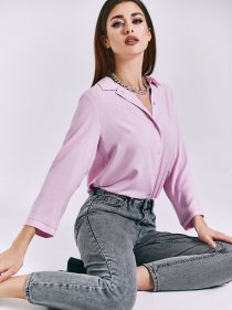 Сорочка VOVK модель 010956 фрезовий Фото