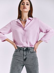 Рубашка повседневная VOVK модель 010956 фрезовий Фото