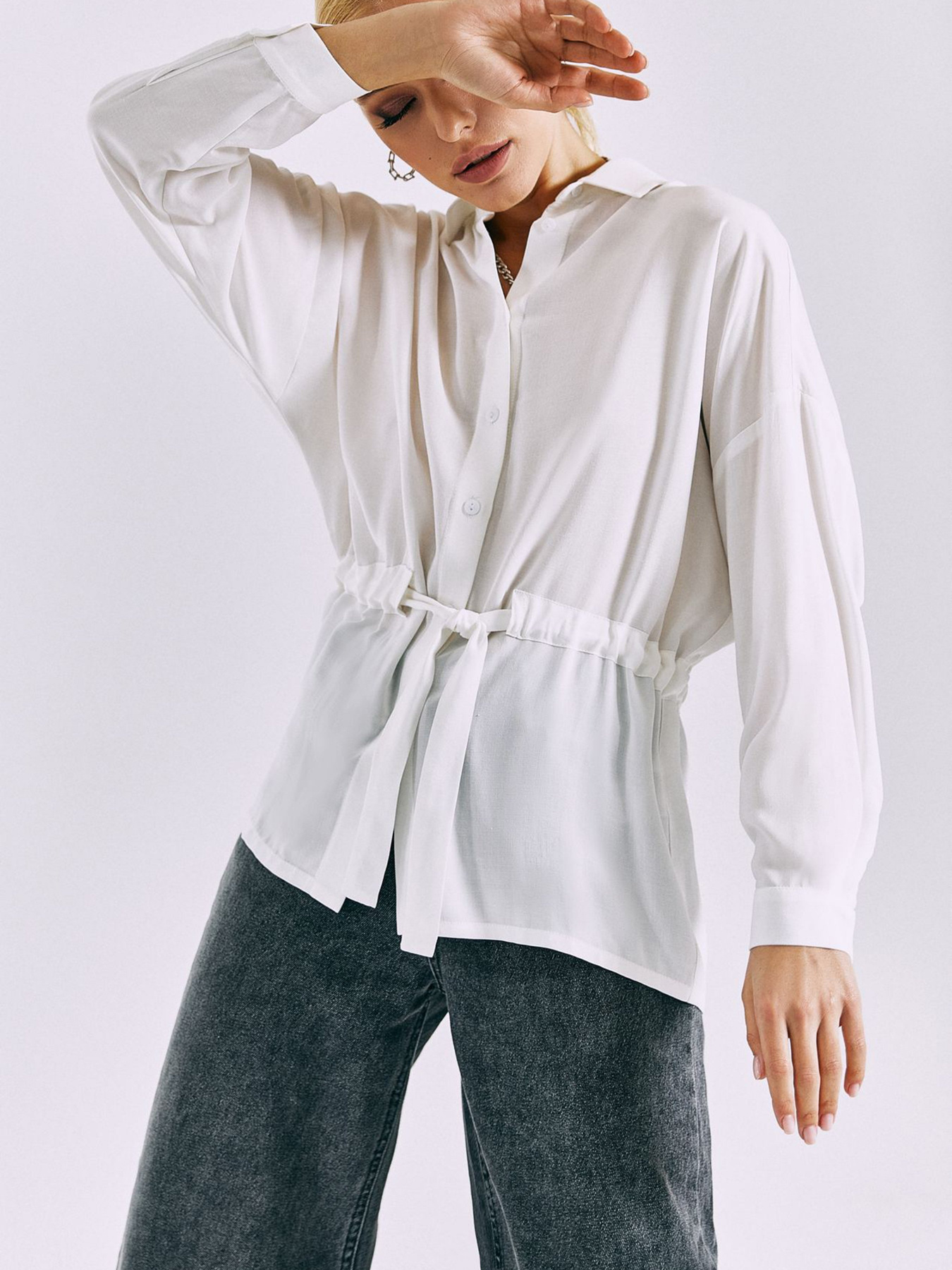 Блуза VOVK модель 010146 молочний Фото