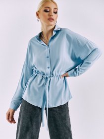 Блуза VOVK модель 010958 небесний Фото