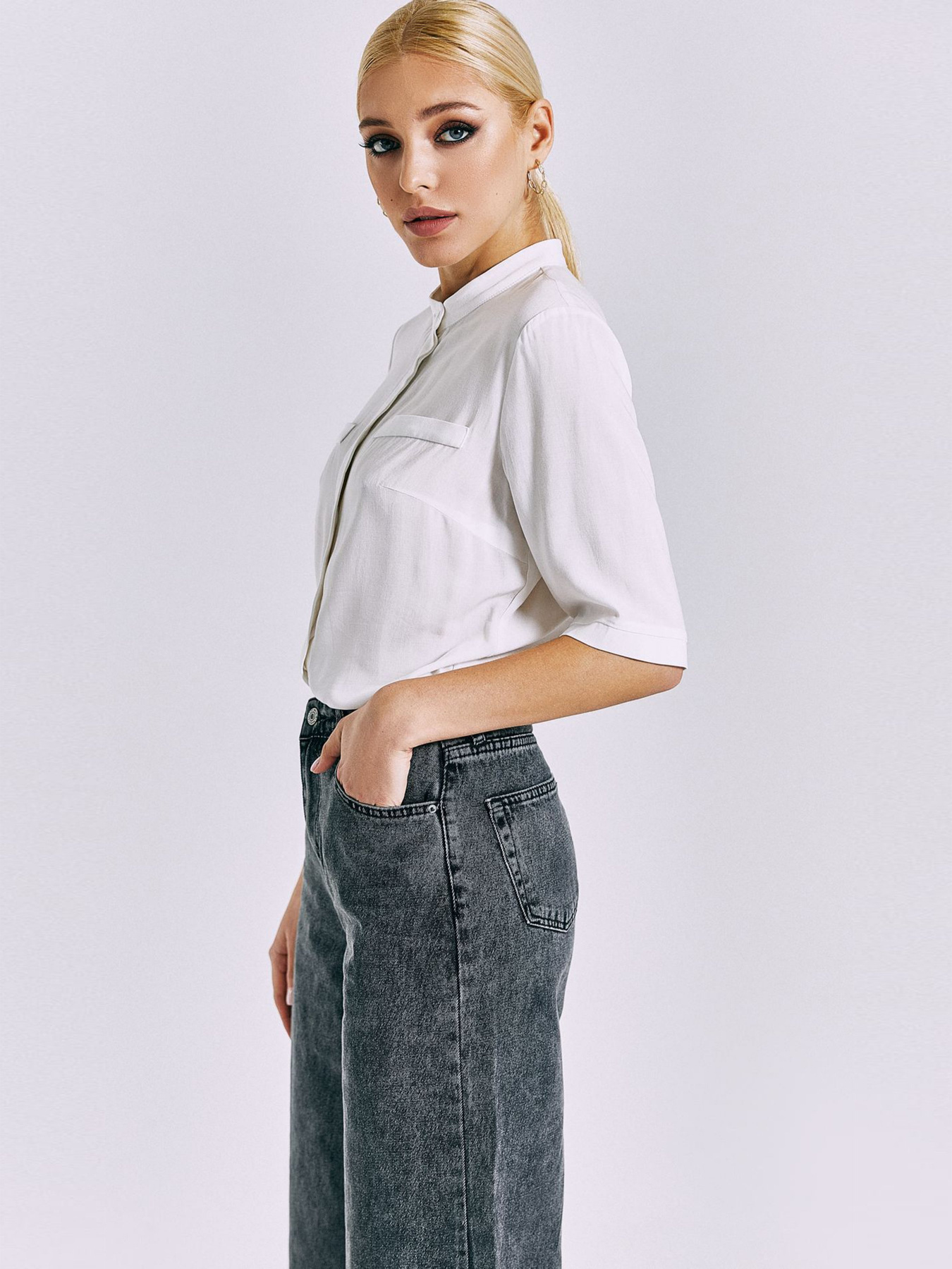 Блуза VOVK модель 08166 молочний Фото