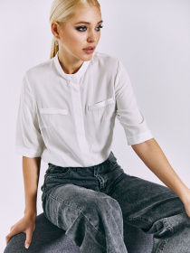 Блуза VOVK модель 08166 молочний Фото