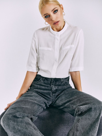 Блуза VOVK модель 08166 молочний Фото