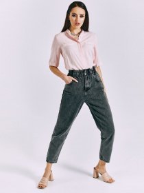 Блуза VOVK модель 08167 пудровий Фото