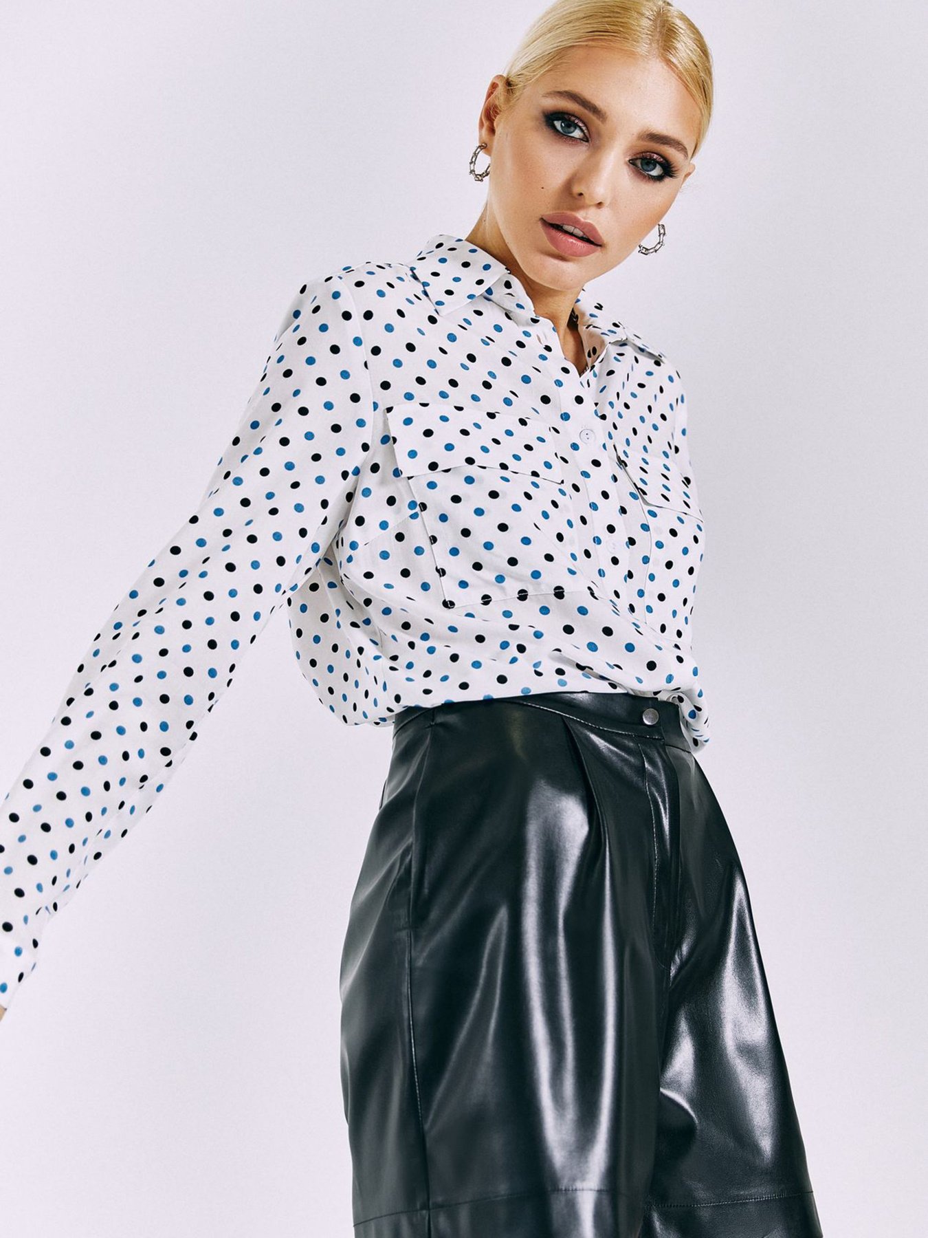 Сорочка VOVK модель 010937 горох Фото