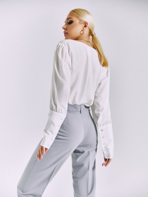 Блуза VOVK модель 09984 молочний Блуза VOVK модель 09984 молочний Фото