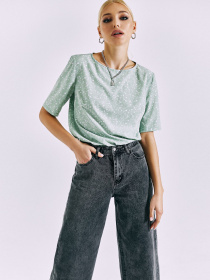 Блуза VOVK модель 010903 трав'яний Фото