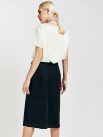 Блуза VOVK модель 010964 ванільний Фото