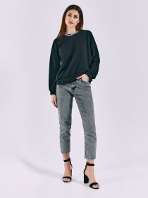 Світшот VOVK модель 010750 чорний Фото