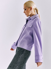 Демісезонна куртка VOVK модель 010792 бузковий Фото