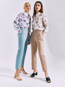 Брюки повседневные VOVK модель 010971 капучіно Фото