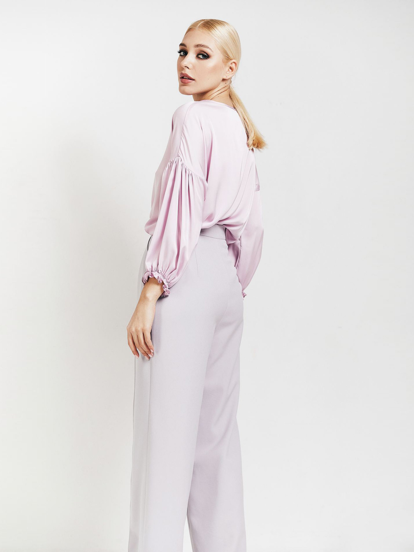 Брюки повседневные VOVK модель 010583 світло -графітовий Фото