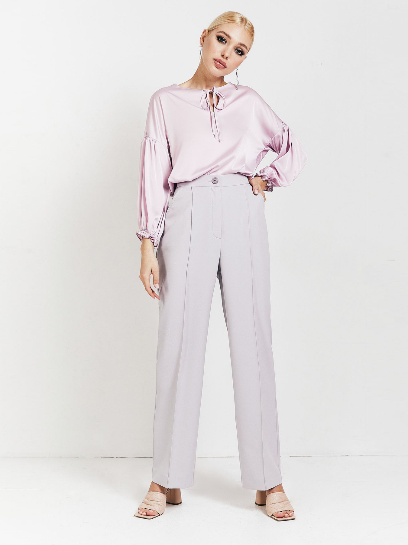 Повсякденні штани VOVK модель 010583 світло -графітовий Фото