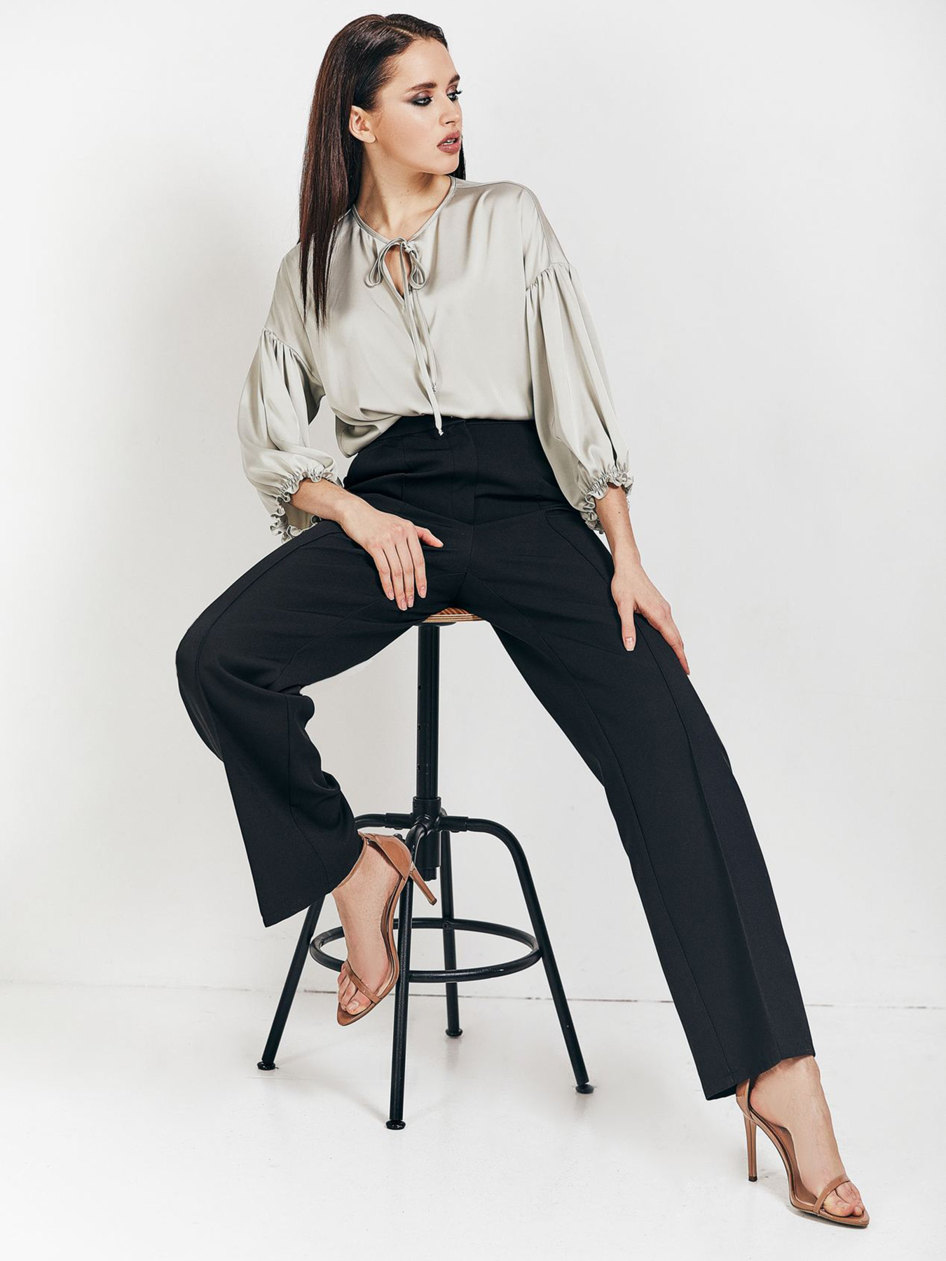 Брюки классические VOVK модель 010584 чорний Фото