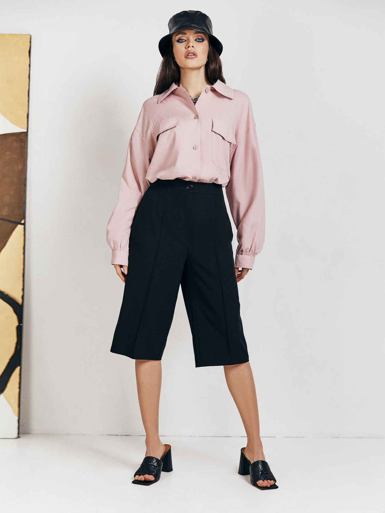 Повсякденні шорти VOVK модель 010868 чорний Фото