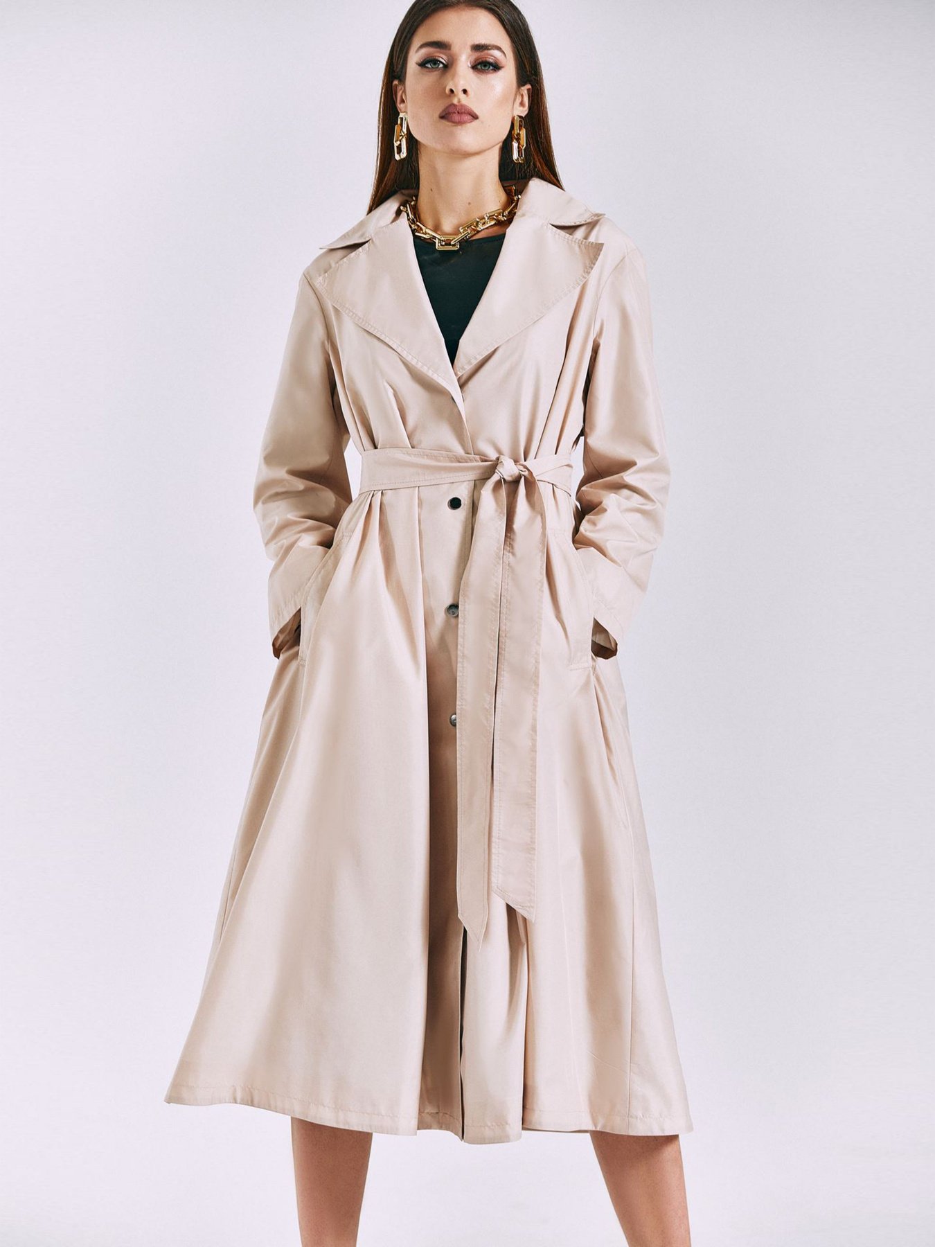 Тренч VOVK модель 010991 лате Фото